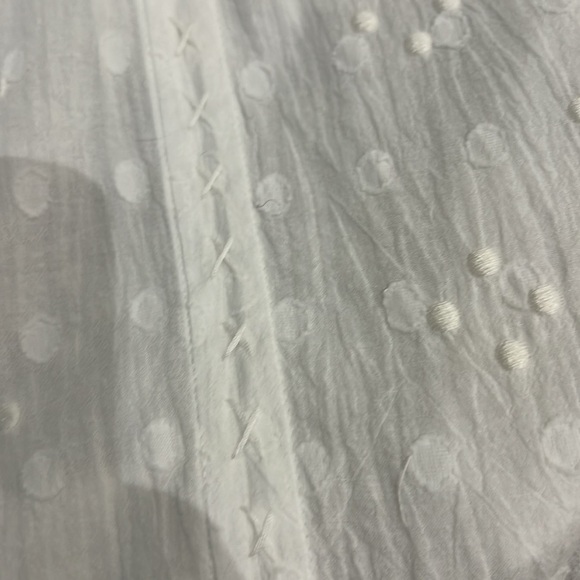 RARE FIND- INNIKA CHOO smock size 1. White, 100% linen. - Picture 13 of 15